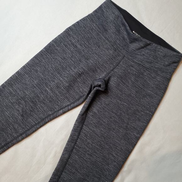 Athleta Women's Size S Altitude Tight in Polartec Power Stretch Gray 486200 - Picture 1 of 10